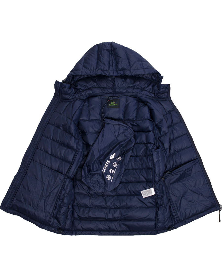 Heren | Jassen | Lacoste | Light Weight Down Jacket Navy Blue