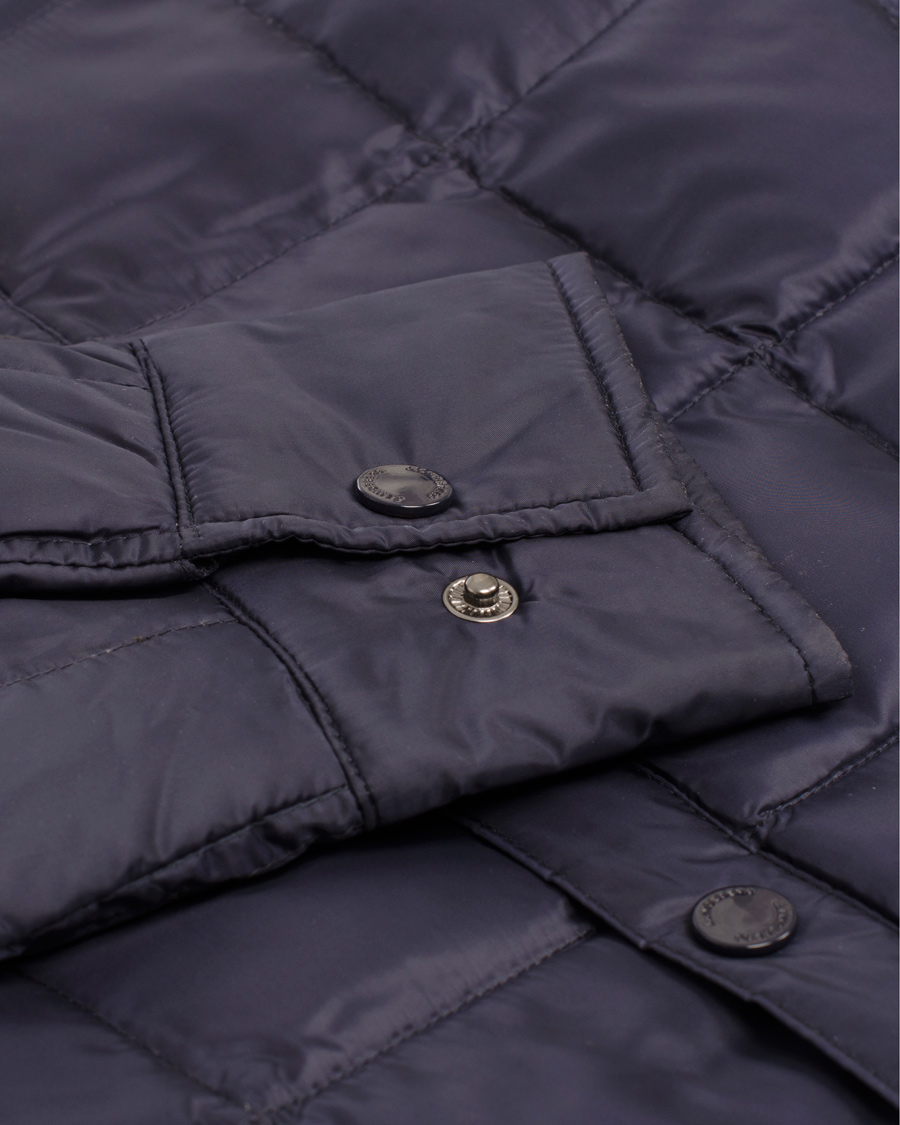 Heren | Jassen | J.Lindeberg | Lawler 46 Feather Nylon Quilted Jacket Dark Navy