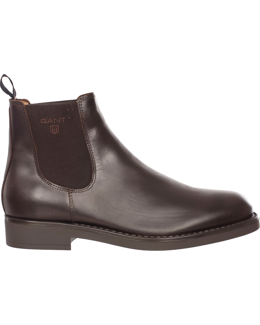 Heren | GANT Oscar Chelsea Boot Calf Dark Brown | GANT | Oscar Chelsea Boot Calf Dark Brown