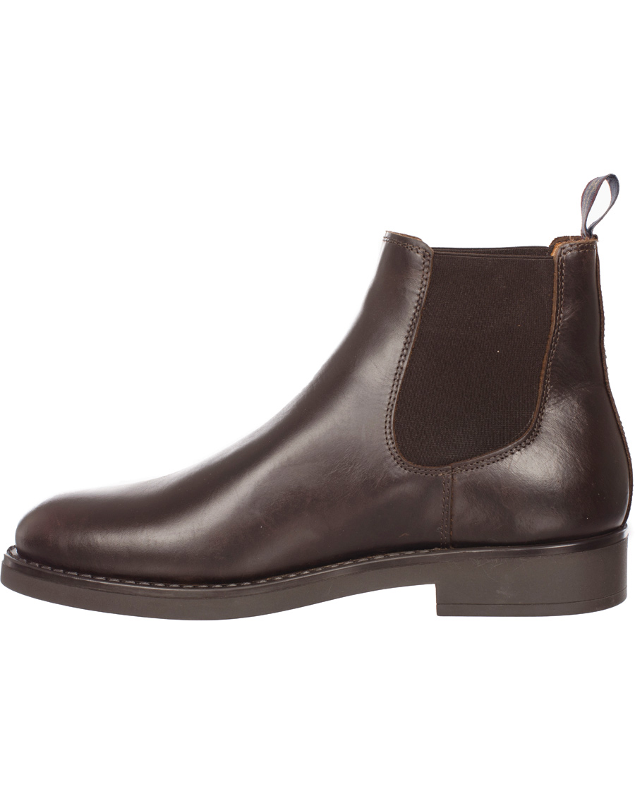 Heren | GANT Oscar Chelsea Boot Calf Dark Brown | GANT | Oscar Chelsea Boot Calf Dark Brown