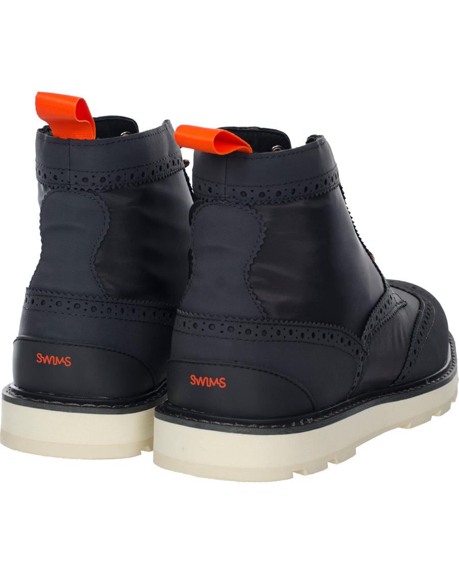 Heren | Swims Charles High Top Boot Gunsmoke/White | Swims | Charles High Top Boot Gunsmoke/White