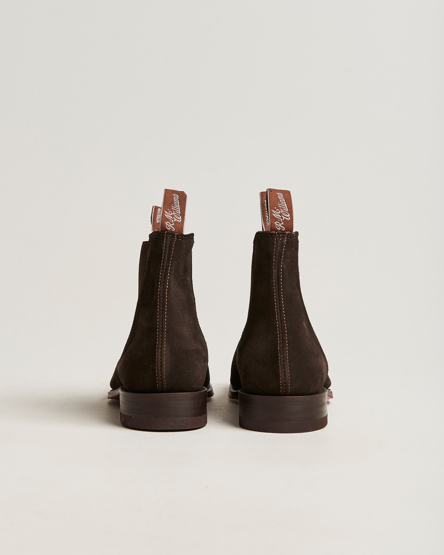 Heren | R.M.Williams Craftsman G Boot Suede Chocolate | R.M.Williams | Craftsman G Boot Suede Chocolate