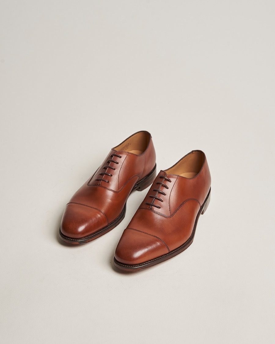 Heren | Oxfords | Loake 1880 | Aldwych Oxford Mahogany Burnished Calf
