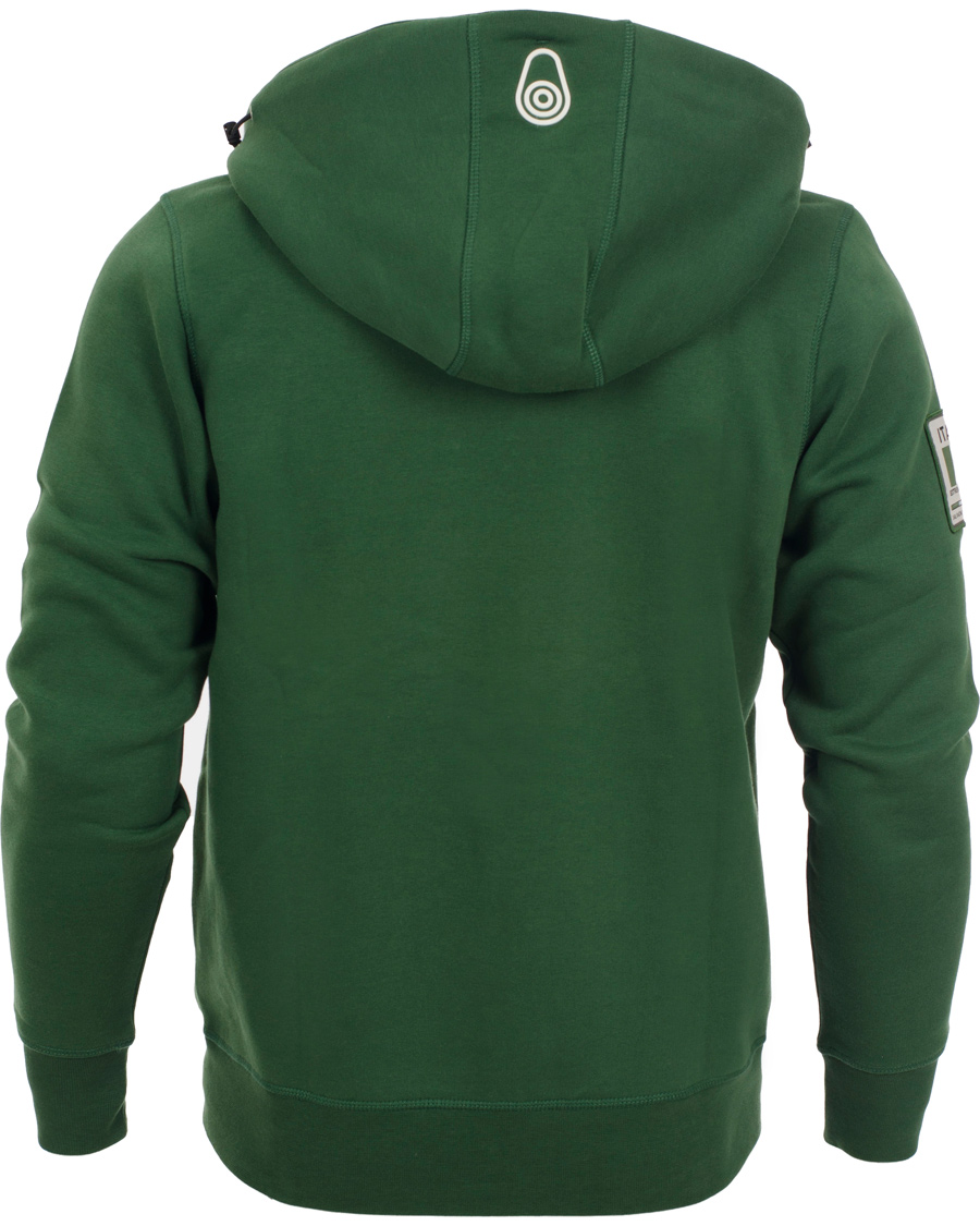 Heren | Truien | Sail Racing | International Zip Hood Dark Green