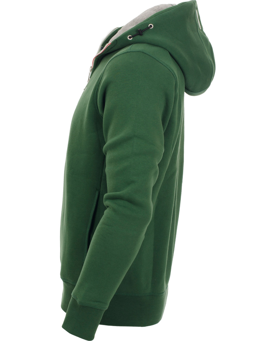 Heren | Truien | Sail Racing | International Zip Hood Dark Green