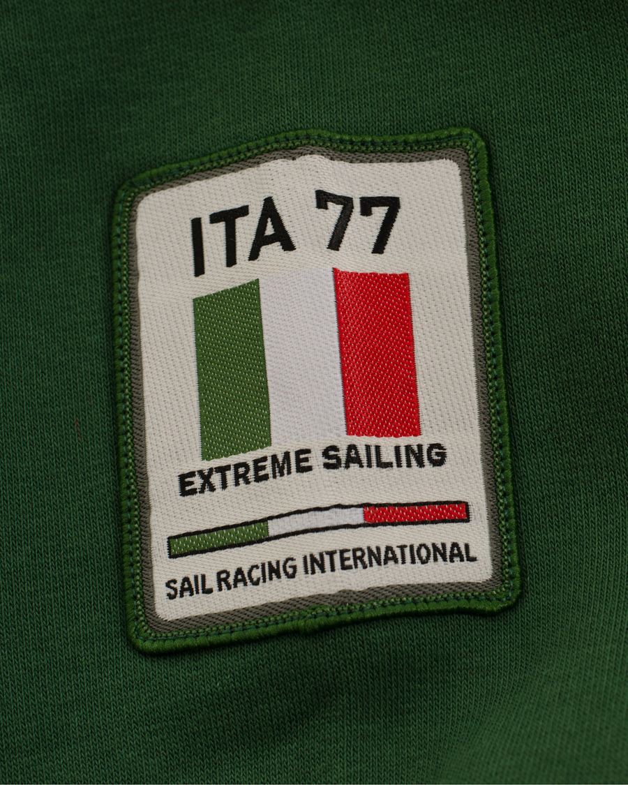 Heren | Truien | Sail Racing | International Zip Hood Dark Green