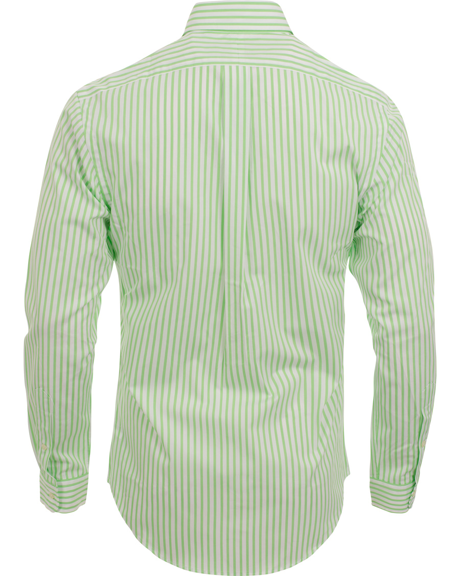 Heren | Overhemden | Polo Ralph Lauren | Slim Fit Poplin Stripe Shirt Lime/White