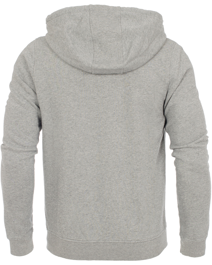 Heren | Truien | Henri-Lloyd | Henri Lloyd Hopton Hooded Full Zip Sweat Grey Marl