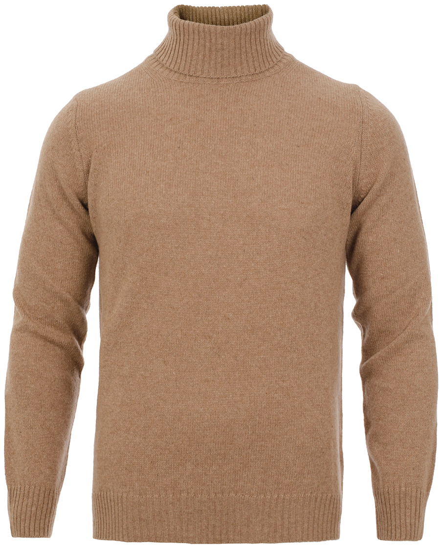 Heren | Truien | Oscar Jacobson | Kristopher Rollneck Camel
