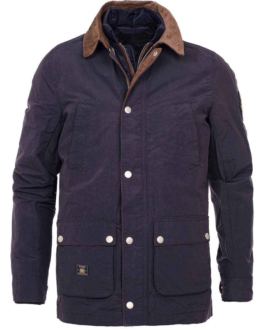 Heren | Jassen | Morris | Windsor Waxed Jacket Old Blue