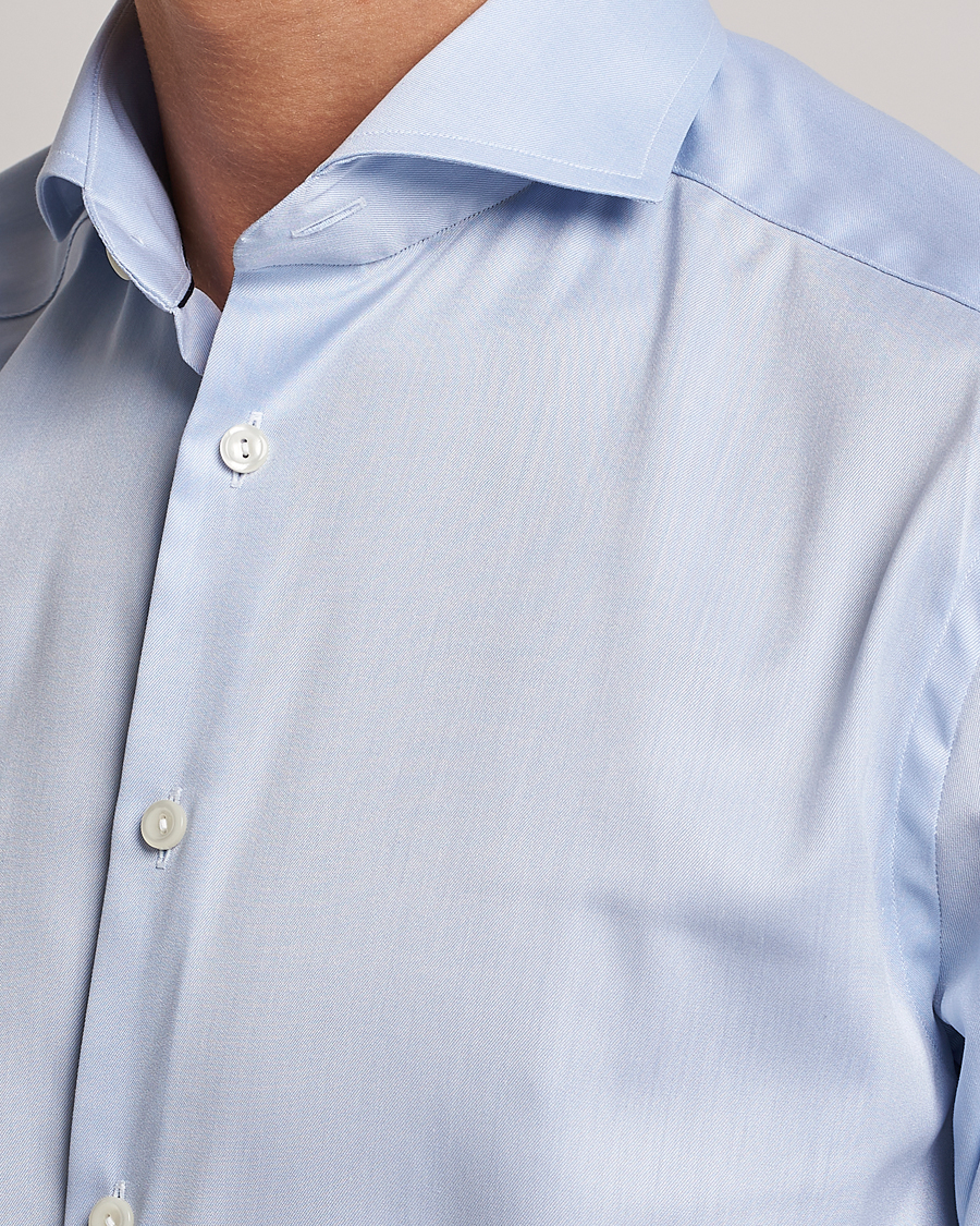 Heren | Overhemden | Eton | Super Slim Fit Shirt Blue