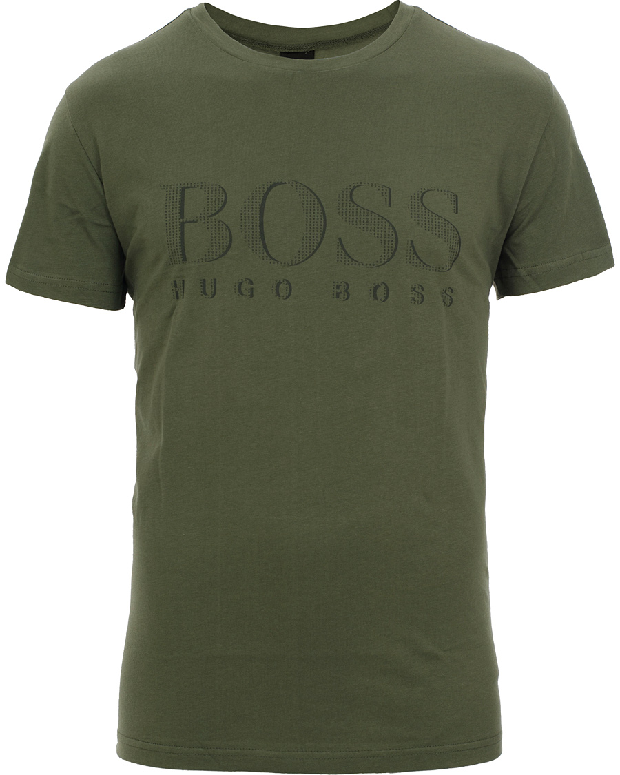 Heren | T-shirts | BOSS BLACK | BOSS Shirt SS Dark Green