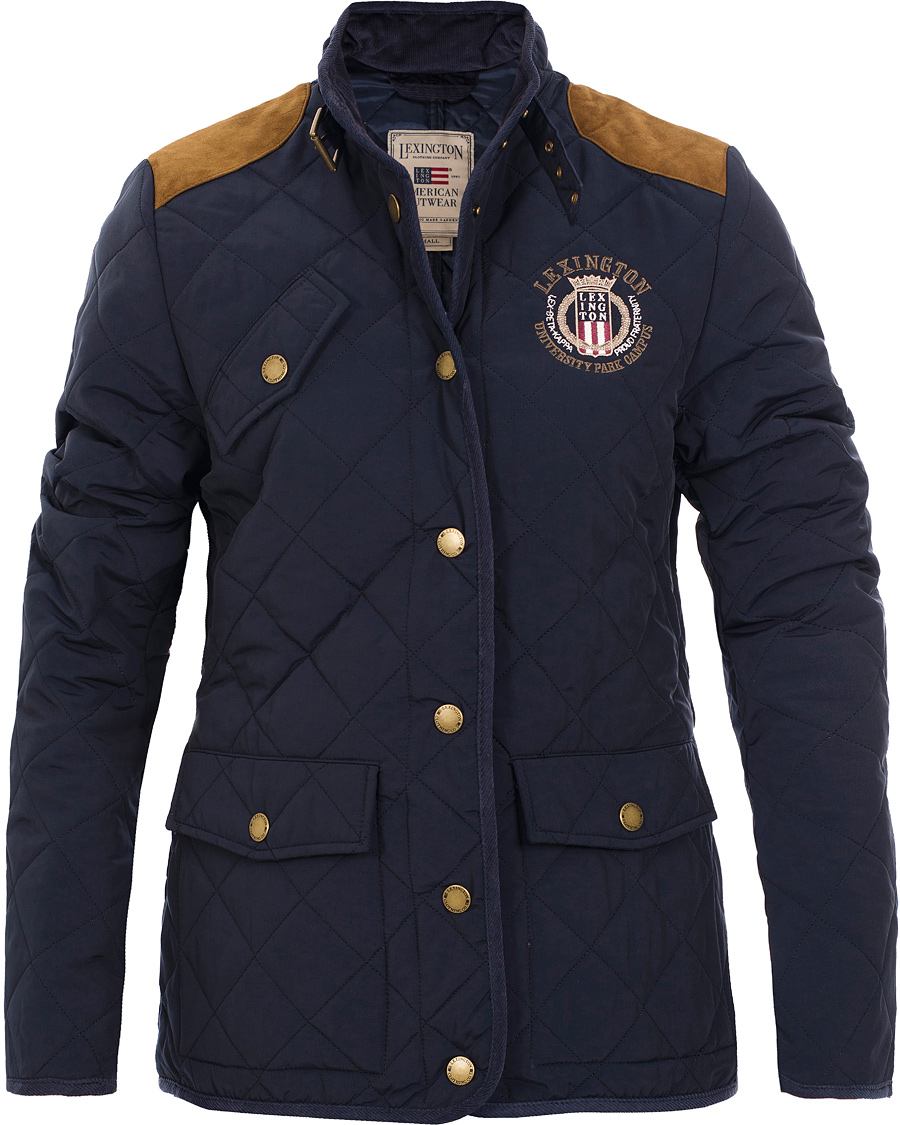 Heren | Jassen | Lexington | Woman Jocelyn Quilted Jacket Deepest Blue