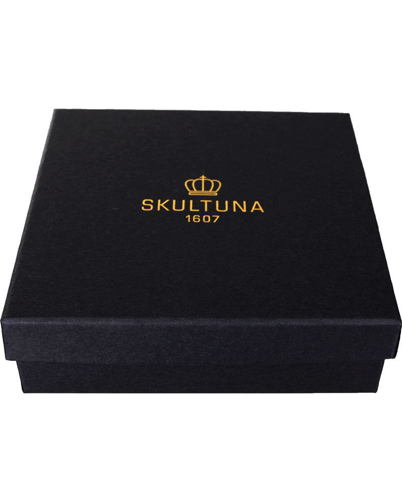 Heren | Skultuna Two Row Leather Bracelet Dark Green Gold | Skultuna | Two Row Leather Bracelet Dark Green Gold