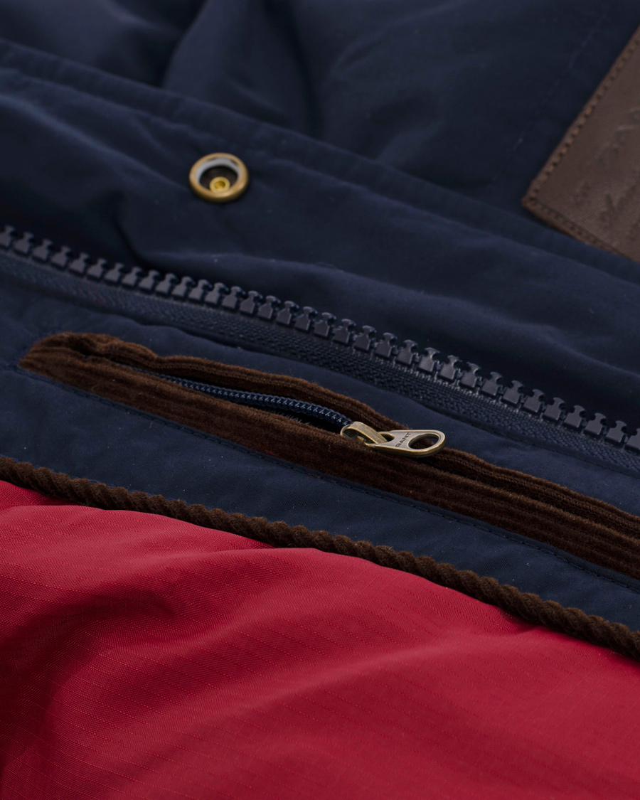 Heren | Jassen | GANT | The Yoker Down Jacket Dark Blue