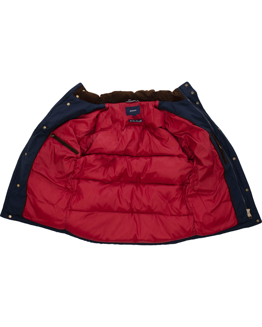 Heren | Jassen | GANT | The Yoker Down Jacket Dark Blue