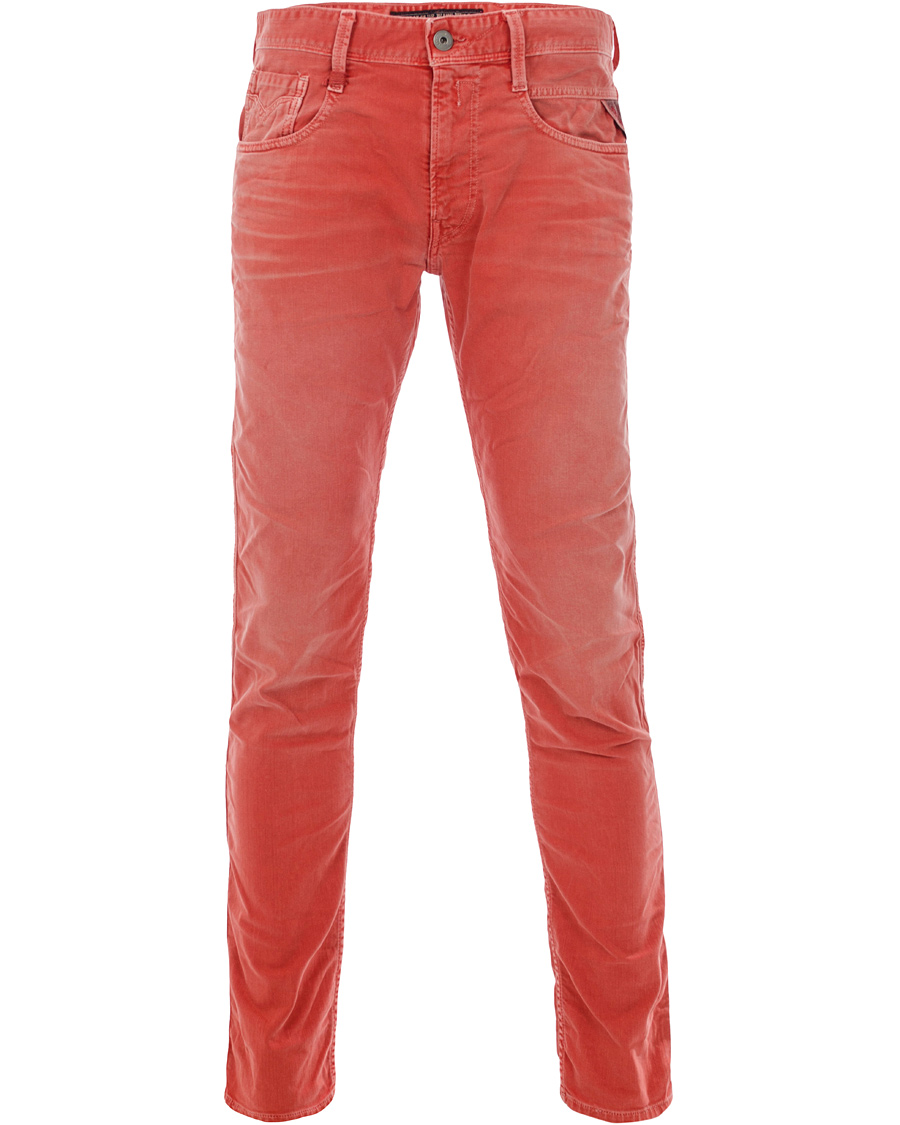 Heren | Jeans | Replay | M914E Anbass Jeans Red