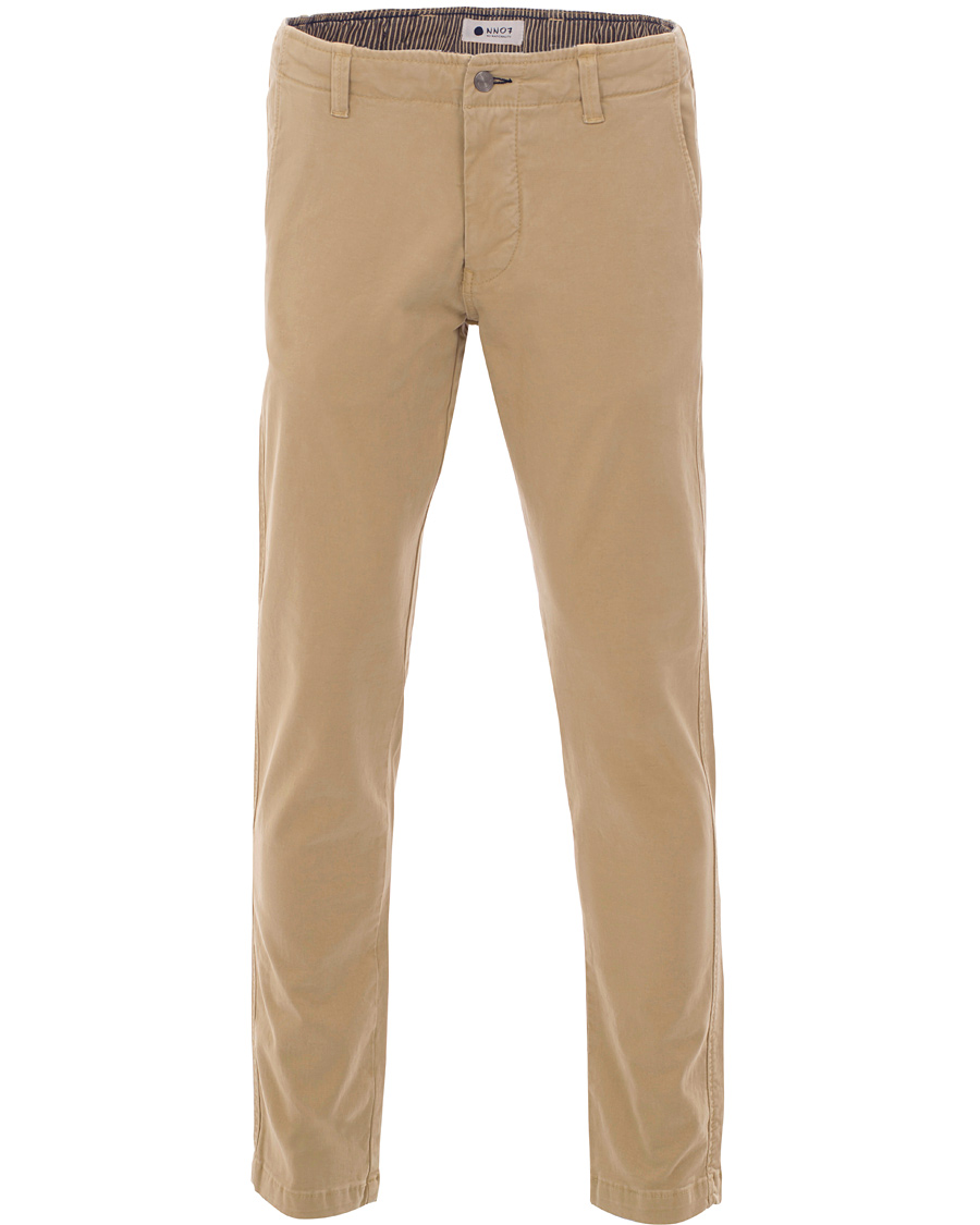 Heren | Broeken | NN07 | Simon 1002 Stretch Chinos Light Khaki