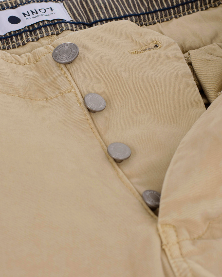 Heren | Broeken | NN07 | Simon 1002 Stretch Chinos Light Khaki