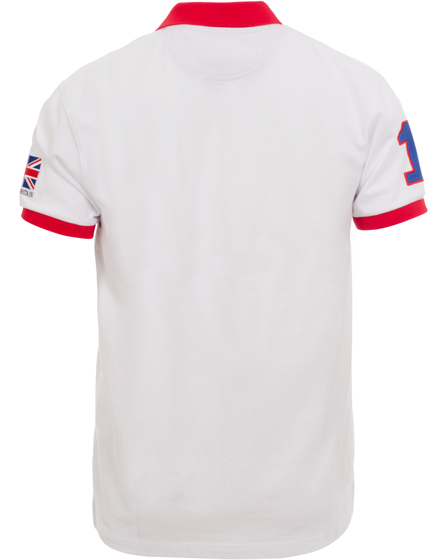Heren | Polo's | Hackett | British Polo Day Great Britain Piké White