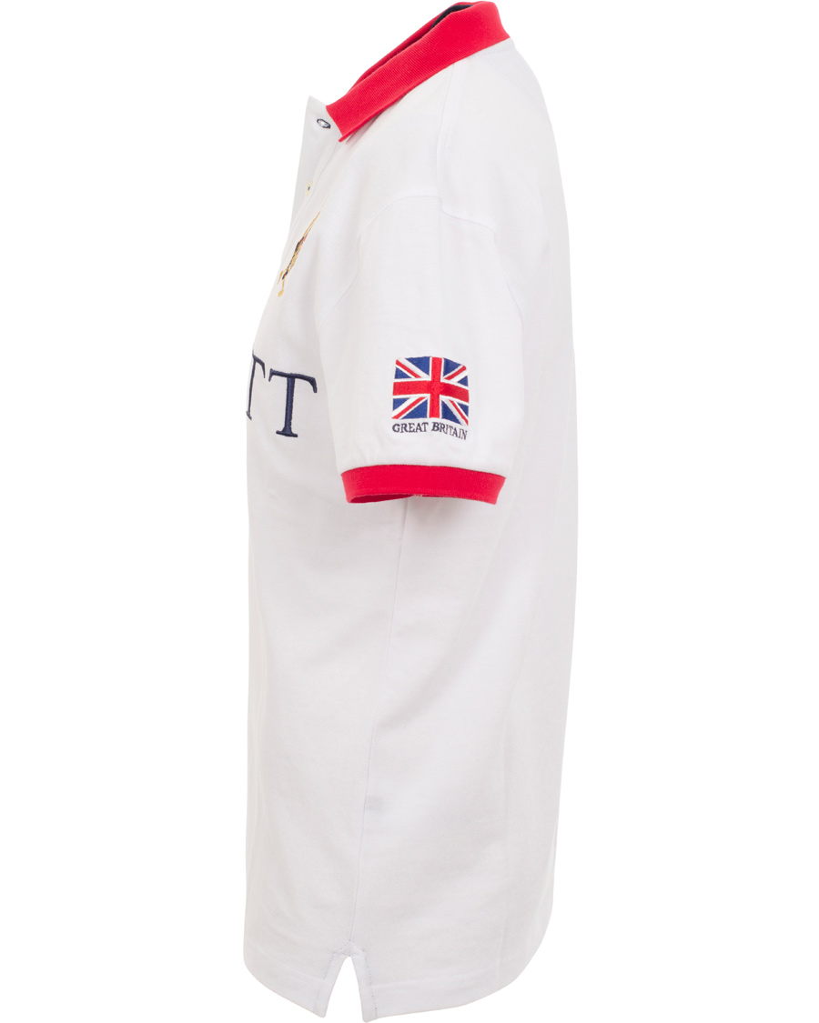 Heren | Polo's | Hackett | British Polo Day Great Britain Piké White