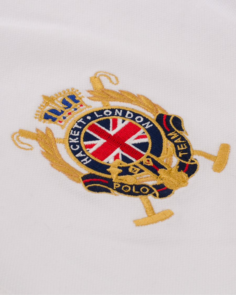 Heren | Polo's | Hackett | British Polo Day Great Britain Piké White