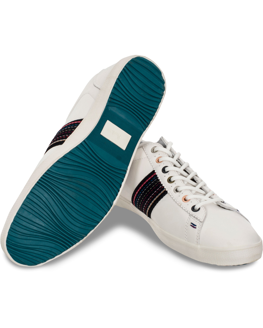 Heren | Paul Smith Shoe Osmo Sneaker White Mono Lux | Paul Smith Shoe | Osmo Sneaker White Mono Lux