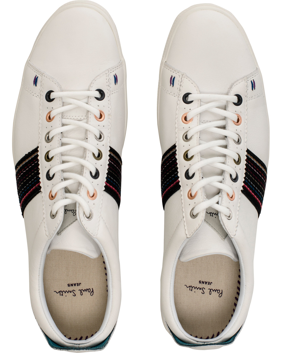 Heren | Paul Smith Shoe Osmo Sneaker White Mono Lux | Paul Smith Shoe | Osmo Sneaker White Mono Lux