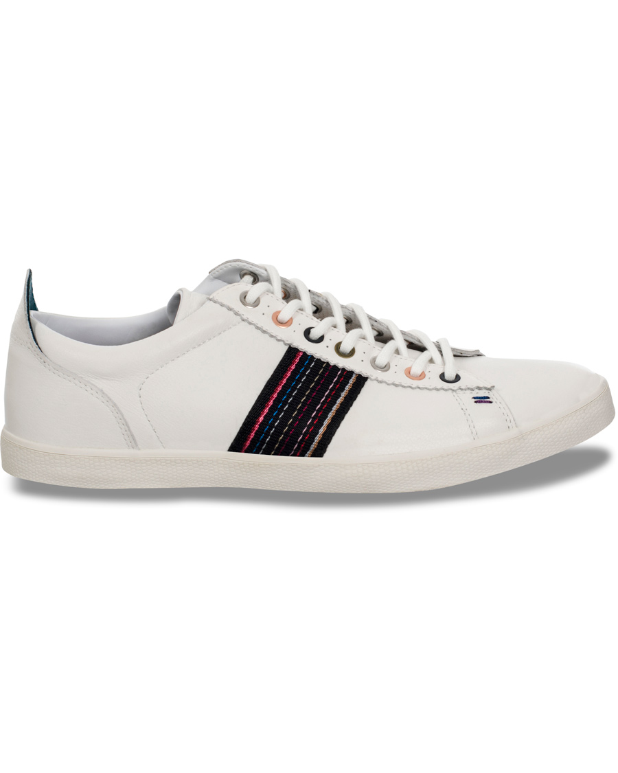 Heren | Paul Smith Shoe Osmo Sneaker White Mono Lux | Paul Smith Shoe | Osmo Sneaker White Mono Lux