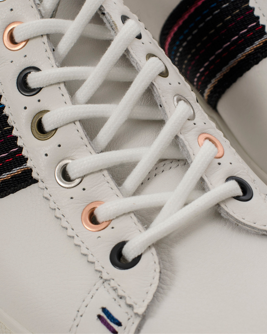 Heren | Paul Smith Shoe Osmo Sneaker White Mono Lux | Paul Smith Shoe | Osmo Sneaker White Mono Lux