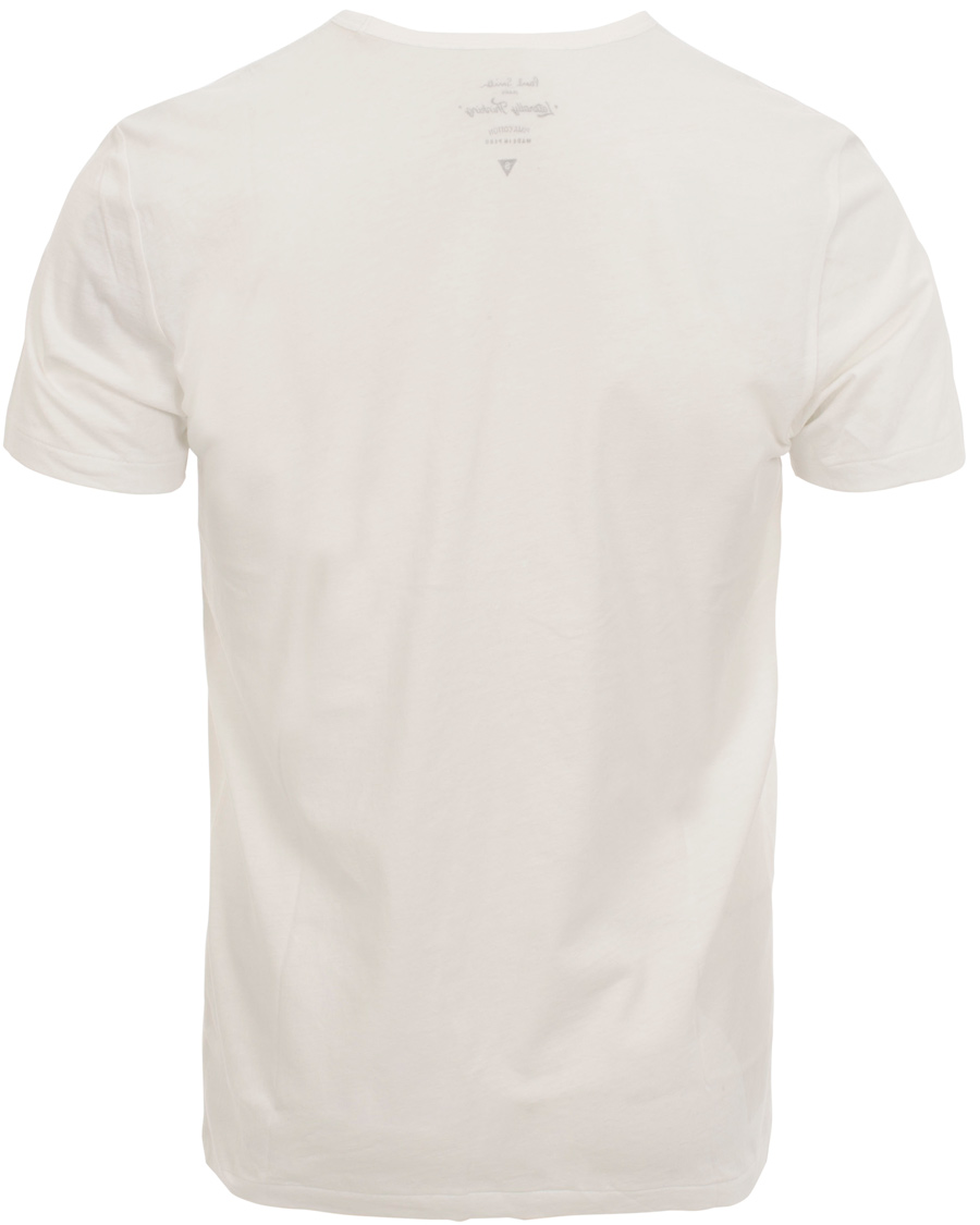 Heren | T-shirts | Paul Smith Jeans | PSJ Print Tee White