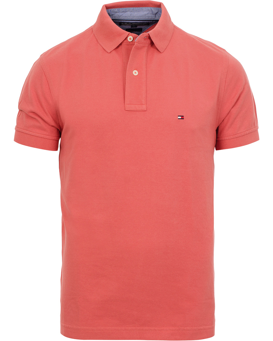 Heren | Polo's | Tommy Hilfiger | New Knit Piké Faded Rose