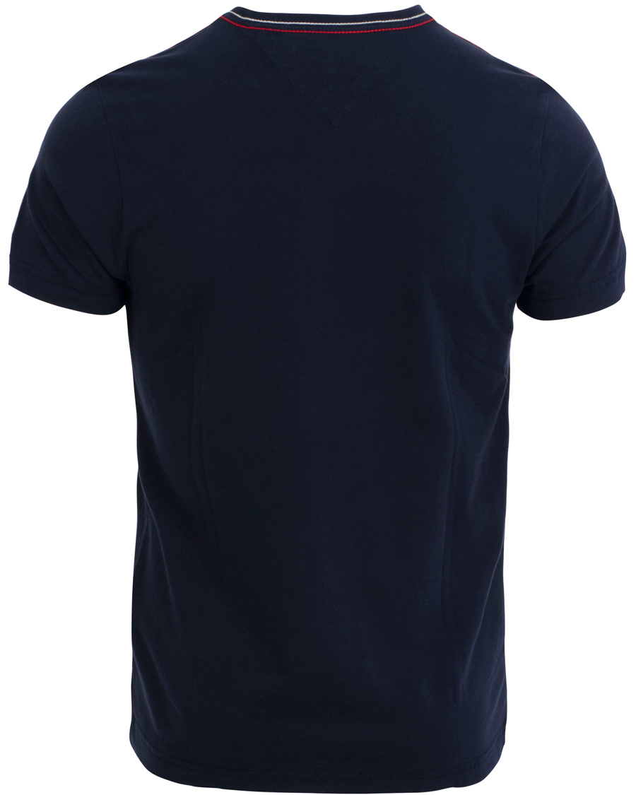Heren | T-shirts | Tommy Hilfiger | Johnny Regular Fit Tee Navy Blazer