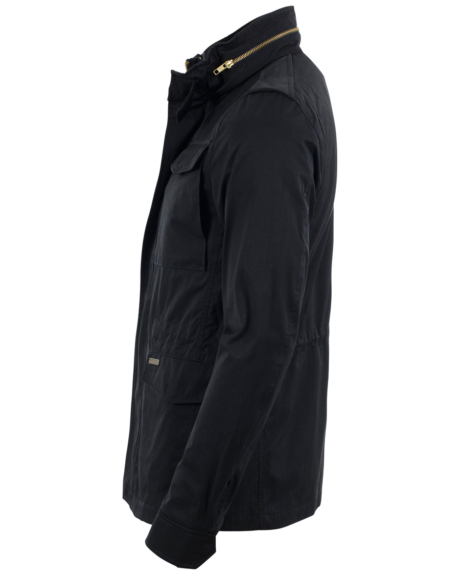 Heren | Jassen | Woolrich | Premium Twill Field Jacket Classic Navy