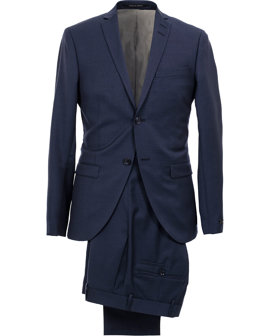 Heren | Pakken | Tiger of Sweden | Jil Suit 100% Wool Indian Blue