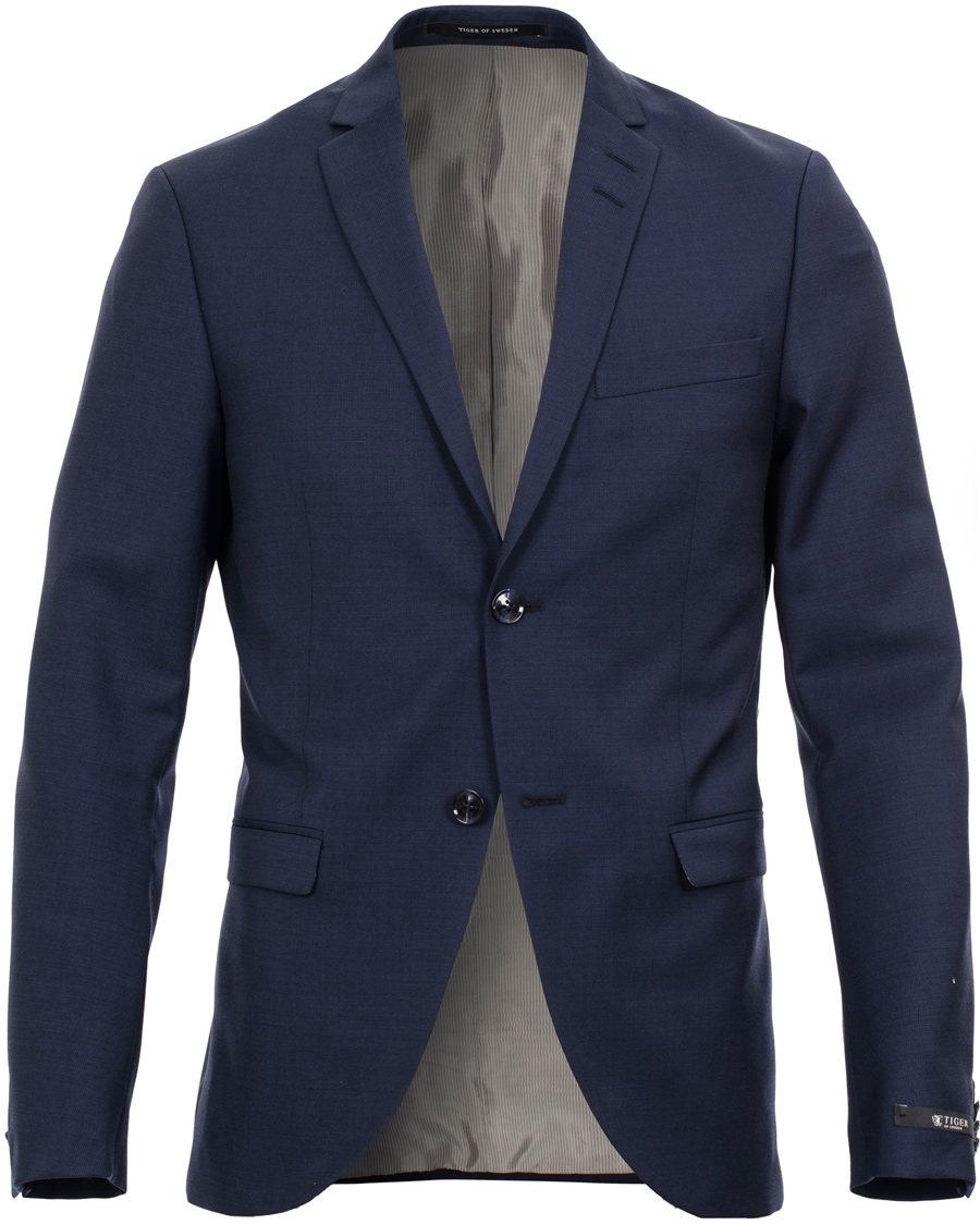 Heren | Pakken | Tiger of Sweden | Jil Suit 100% Wool Indian Blue
