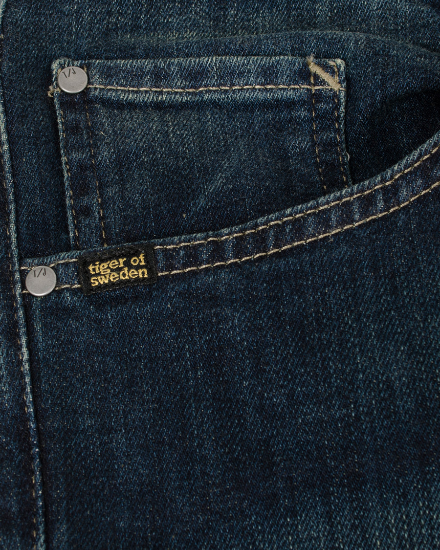 Heren | Jeans | Tiger of Sweden Jeans | Sharp Sleepy Dark Blue