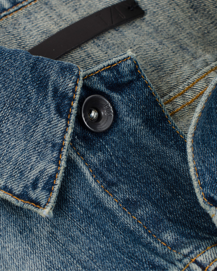 Heren | Jassen | Tiger of Sweden Jeans | Gecko Jeans Jacket Laundry Blue