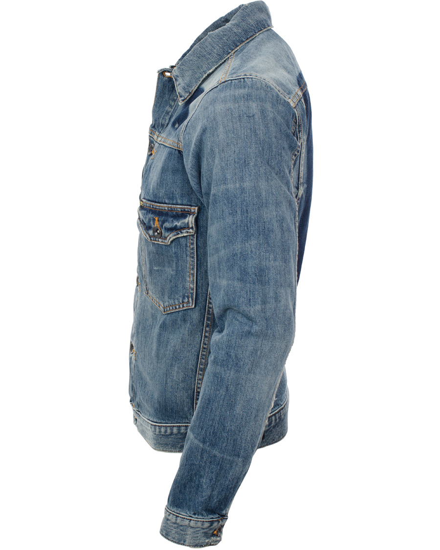 Heren | Jassen | Tiger of Sweden Jeans | Gecko Jeans Jacket Laundry Blue