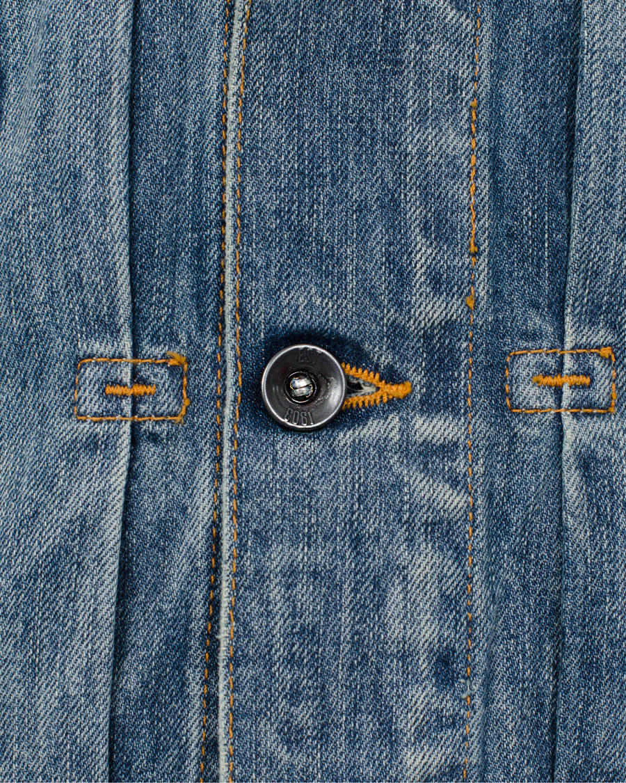 Heren | Jassen | Tiger of Sweden Jeans | Gecko Jeans Jacket Laundry Blue