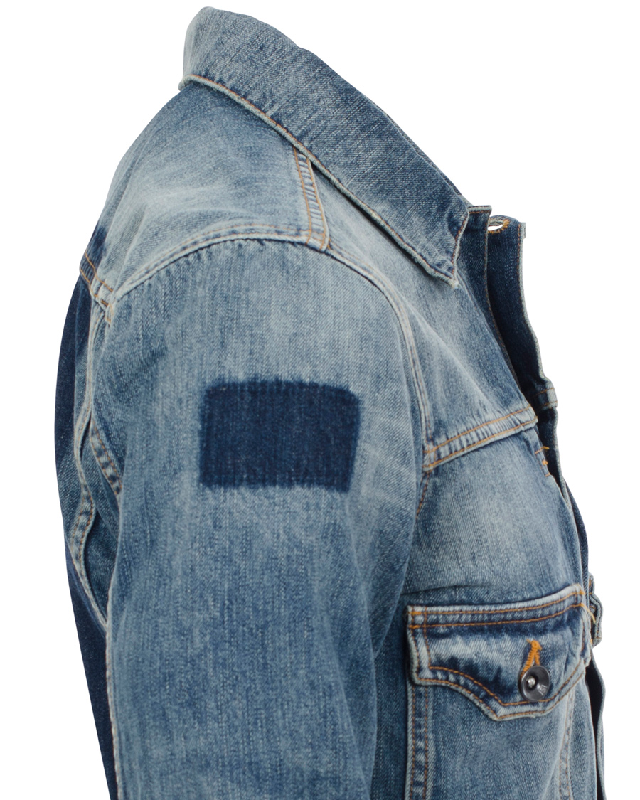 Heren | Jassen | Tiger of Sweden Jeans | Gecko Jeans Jacket Laundry Blue