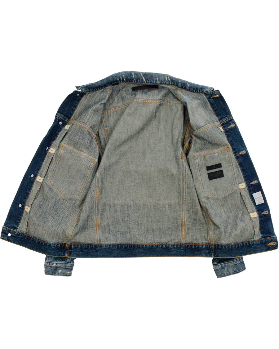 Heren | Jassen | Tiger of Sweden Jeans | Gecko Jeans Jacket Laundry Blue