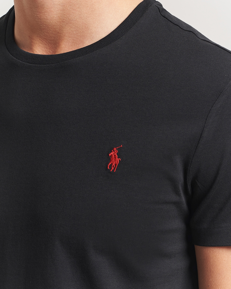 Heren | T-shirts | Polo Ralph Lauren | Custom Slim Fit Tee RL Black