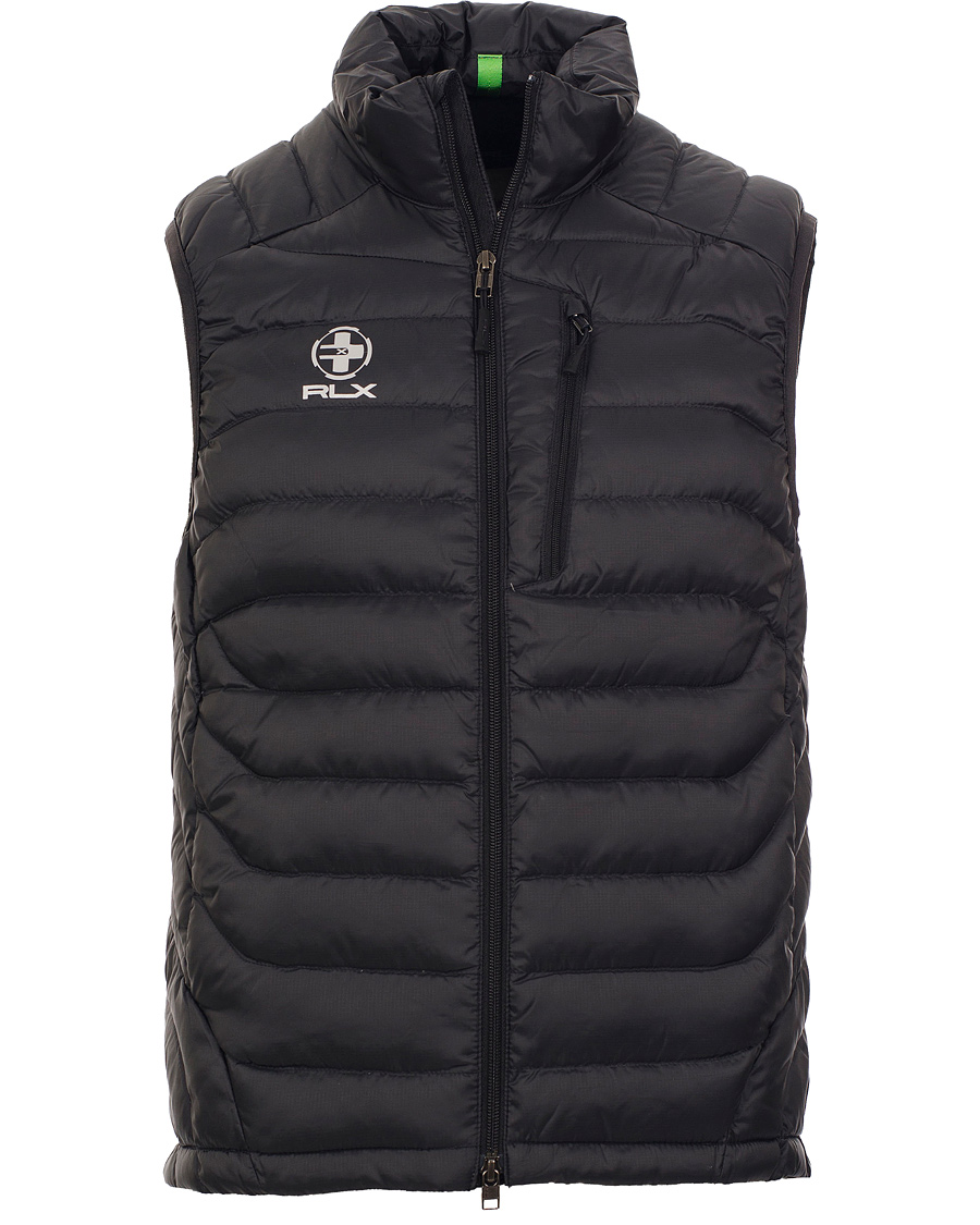 Heren | Jassen | Polo Ralph Lauren | Aerial Down RLX Vest Polo Black