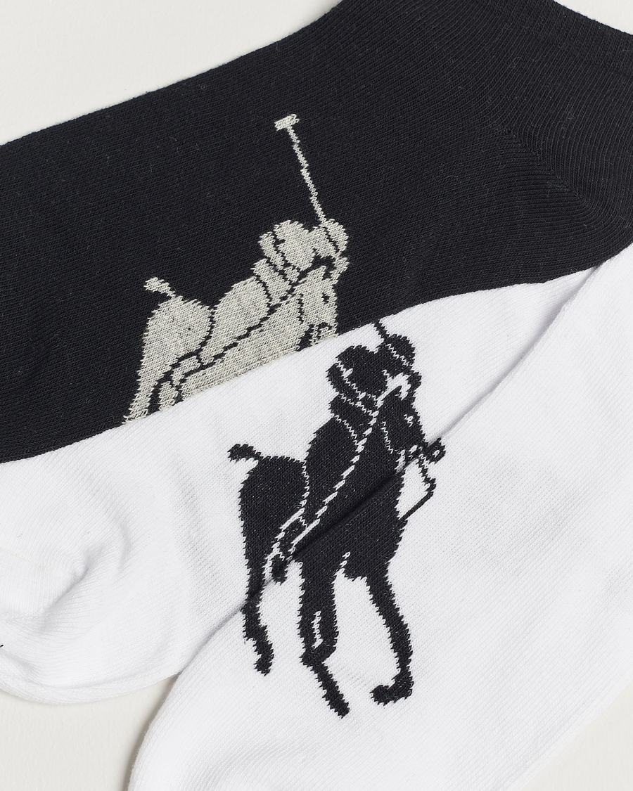 Heren | Ondergoed | Polo Ralph Lauren | 3-Pack Sneaker Sock White/Black