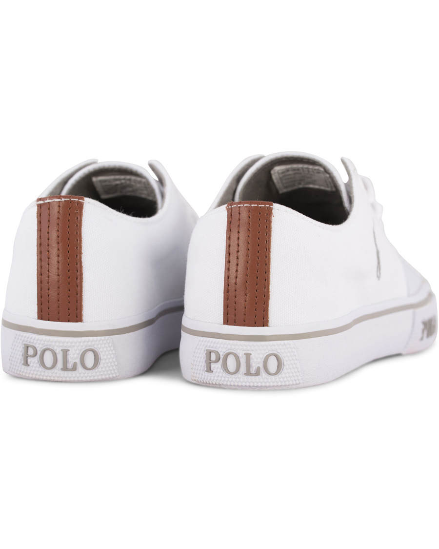 Heren | Polo Ralph Lauren Cantor Low Sneaker Pure White | Polo Ralph Lauren | Cantor Low Sneaker Pure White