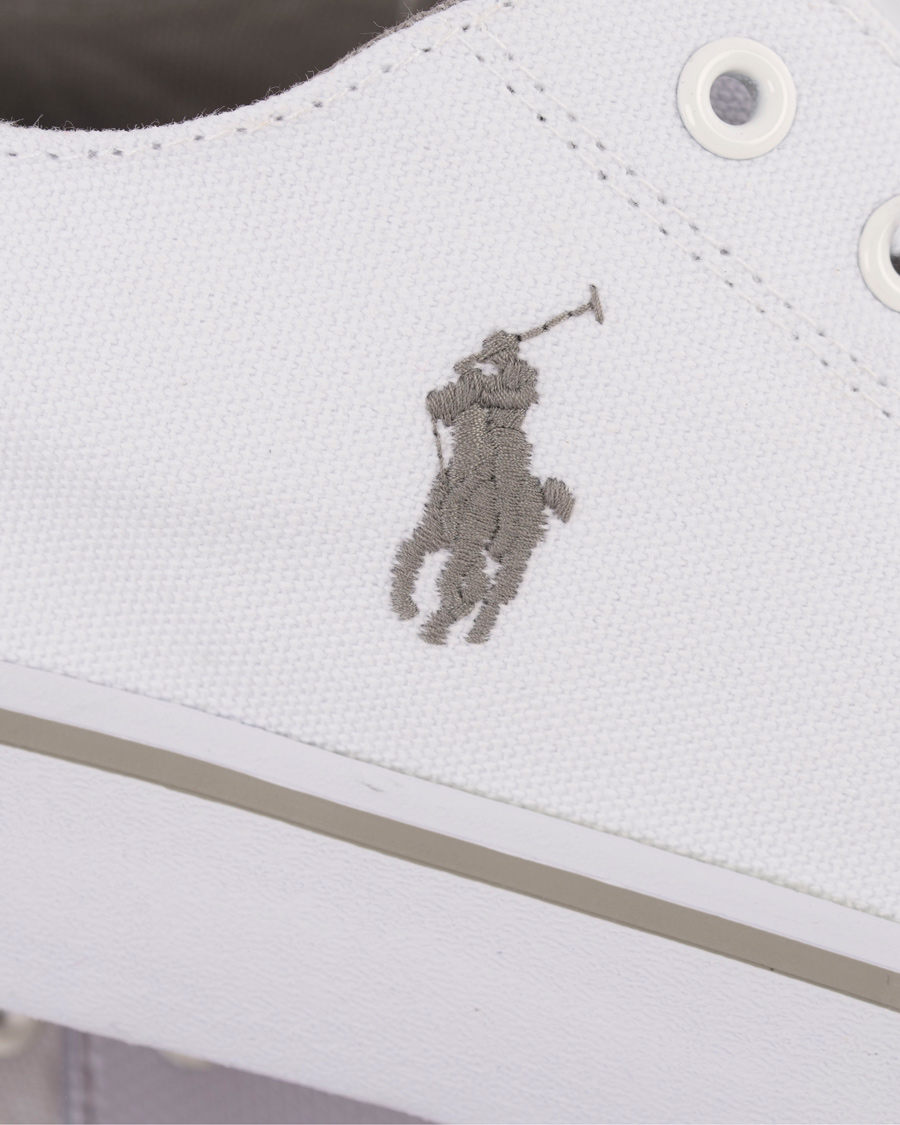 Heren | Polo Ralph Lauren Cantor Low Sneaker Pure White | Polo Ralph Lauren | Cantor Low Sneaker Pure White