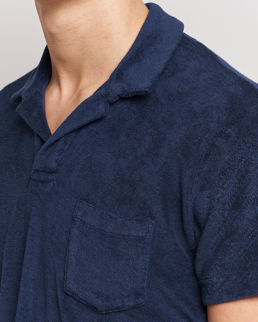Heren | Polo's | Orlebar Brown | Terry Polo Navy