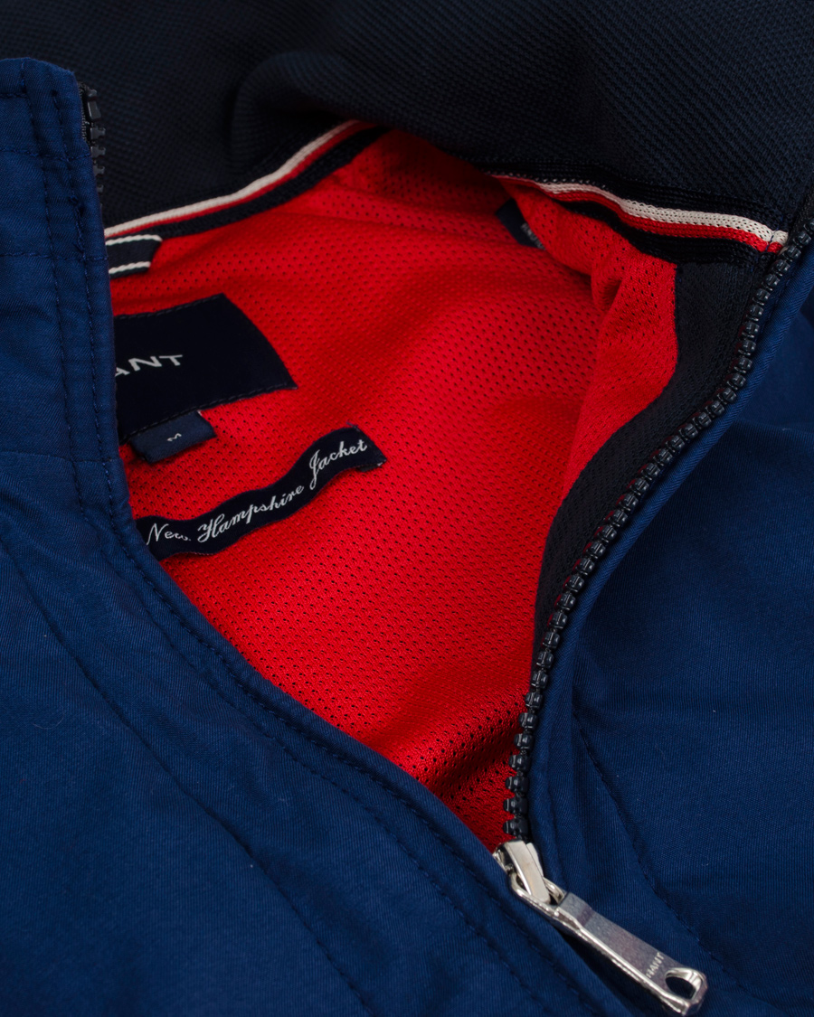 Heren | Jassen | GANT | The New Hampshire Jacket Indigo Blue
