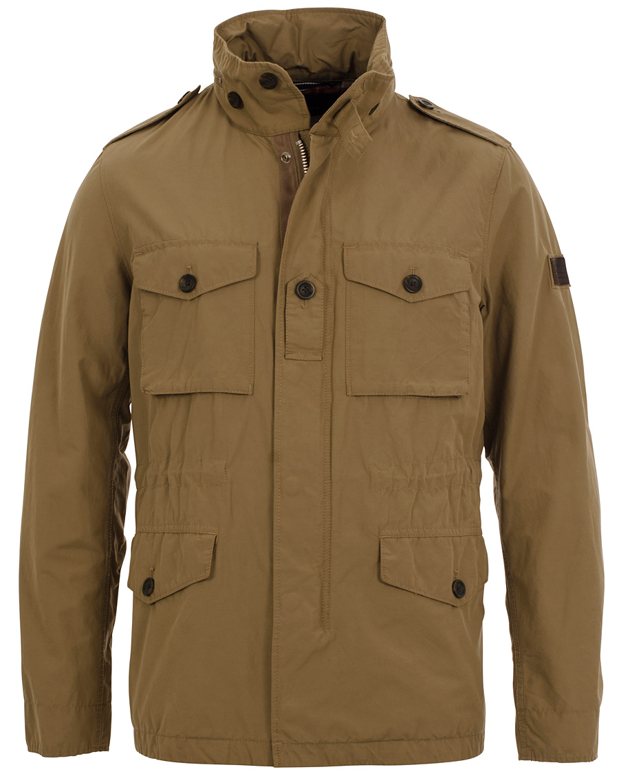 Heren | Jassen | GANT | The Trooper Jacket Safari Khaki